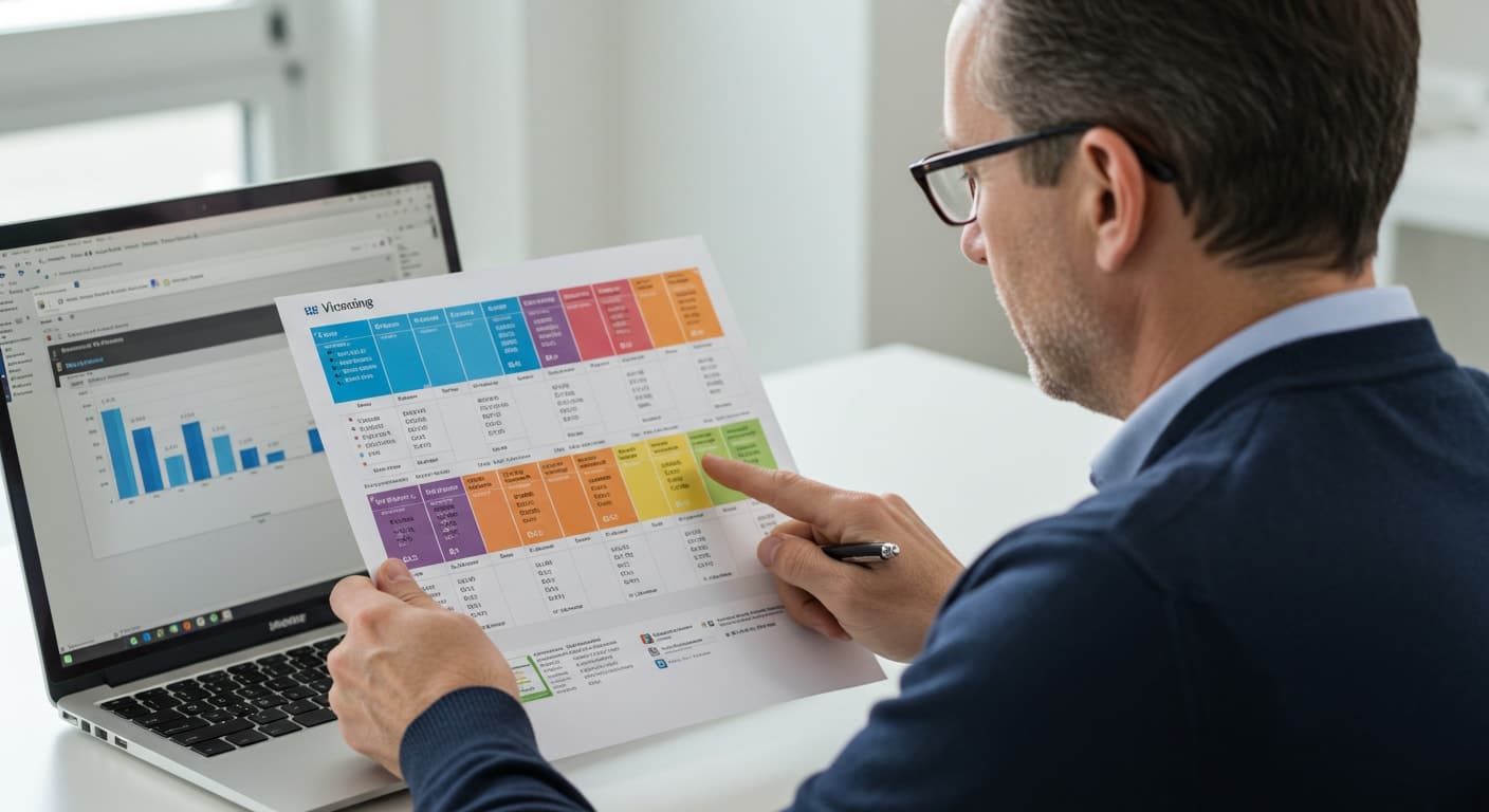 IT professional analyzing VMware pricing breakdown and subscription tiers to assess renewal and upgrade costs.
