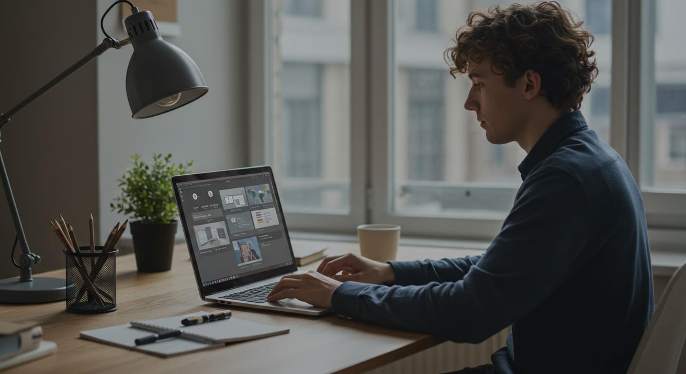 Remote worker using a laptop with virtual desktop apps, illustrating what is Citrix VDA and how it delivers applications and desktops to end users